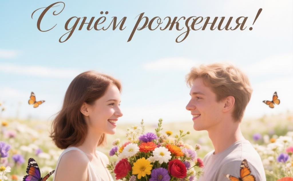 Поздравление с Днём рождения